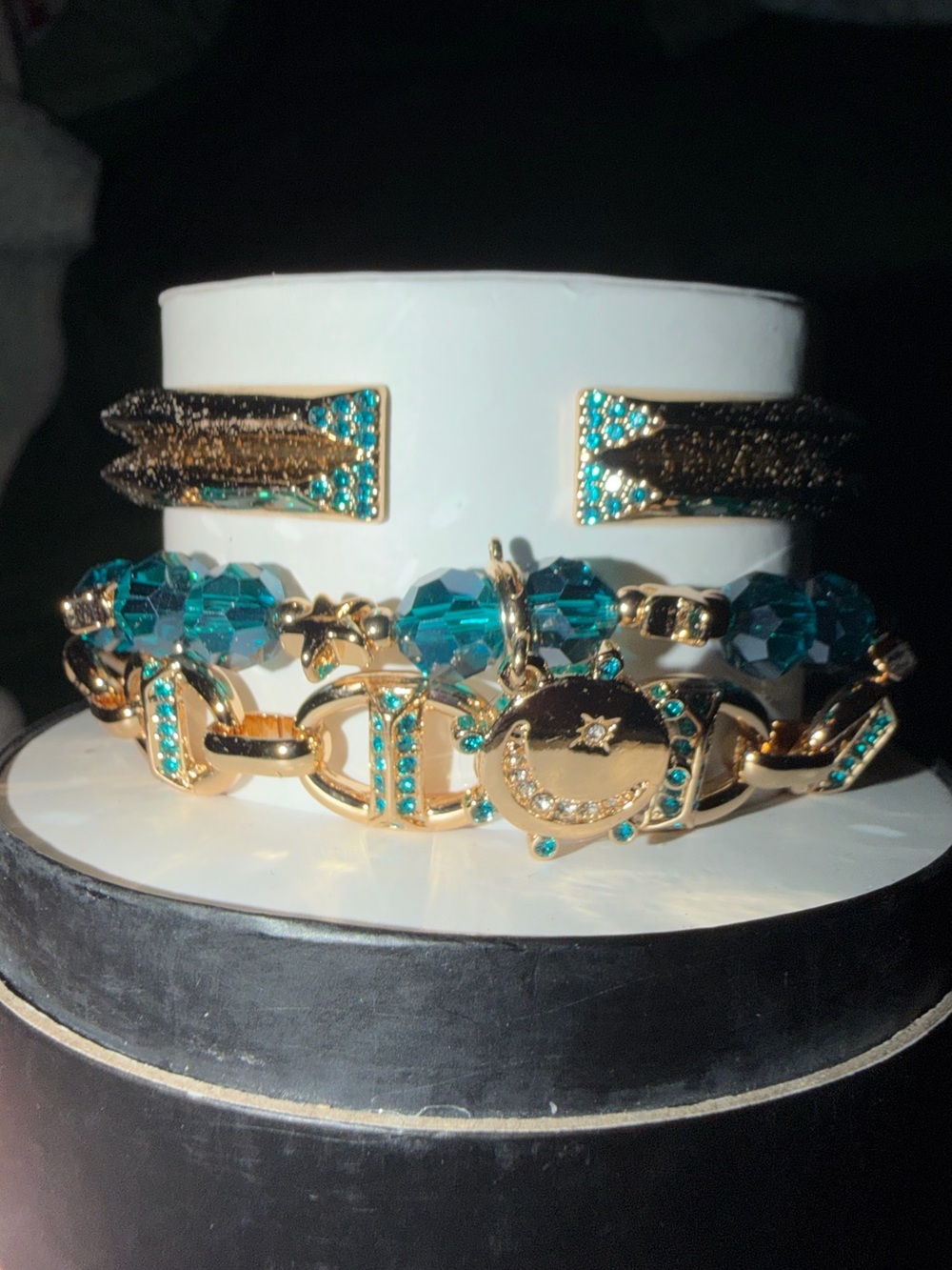 Bomb Party Halloween Stack-Full Moon Formal on Gold ST71303